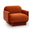 Azalea Performance Velvet Accent Chair by TOV Furniture, view 7