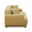 Louise 91" Performance Velvet Sofa by TOV Furniture, view 4