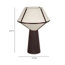 Josephine Upwards Table Lamp by TOV Furniture, view 5
