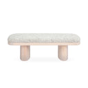 Ollie Upholstered Bench (48"-57") by TOV Furniture, view 2