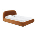 Bara Honey Performance Velvet Bed by TOV Furniture