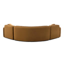 Travie 3-Piece Honey Modular L-Sectional by TOV Furniture, view 3