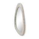 Klaryss 32"X25" Neutral Floral Jacquard Wall Mirror by TOV Furniture, view 4
