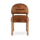 Bruno Thick Performance Chenille Arched Back Dining Chair by TOV Furniture, view 3
