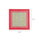 Crissy Cotton Canvas Printed Napkins - Set of 4