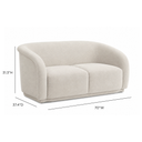 Yara 70" Loveseat