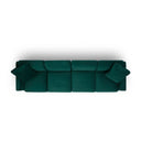 Perry Deep Green Modular Sofa (96"-124") by TOV Furniture, view 10