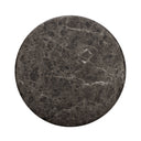 Cynthia Dark Emperador Faux Marble Indoor/Outdoor Side Table