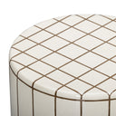 Tatiana Round Concrete Indoor/Outdoor Side Table by TOV Furniture, view 3
