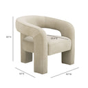 Malone Accent Chair by TOV Furniture, view 6