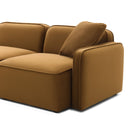 Travie 6-Piece Honey Modular U-Sectional by TOV Furniture, view 4