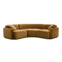 Travie 3-Piece Honey Modular L-Sectional by TOV Furniture