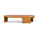 Benito 55" Concrete Indoor/Outdoor Coffee Table by TOV Furniture, view 2