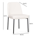 Sydney Performance Vegan Leather Dining Chair - Set of 2