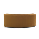 Travie Honey Modular Wedge Corner Chair by TOV Furniture, view 2