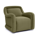 Charli Performance Swivel Chair by TOV Furniture, view 7