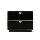 Julieta 28" 2-Drawer Nightstand by TOV Furniture, view 7