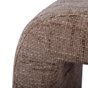 Alvie Railroad Chenille Storage Side Table by TOV Furniture, view 9
