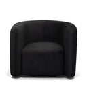Curves Performance Velvet Swivel Accent Chair