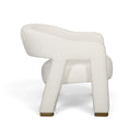 Florence Linen Accent Chair by TOV Furniture, view 11