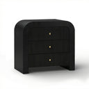 Hump 38" Arched 3-Drawer Bedside Chest