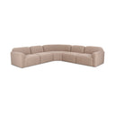 Gorge 5-Piece Modular Corner Sectional by TOV Furniture, view 6