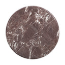 Juju Red Levanto Faux Marble Indoor/Outdoor Round Coffee Table (24"-32") by TOV Furniture, view 11
