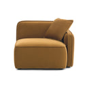 Travie Honey Modular Corner Armchair by TOV Furniture, view 5