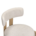 Odessa 33" Off-White Performance Dining Chair by TOV Furniture, view 4
