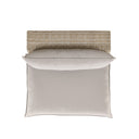 Cali Performance Fabric & Wicker Outdoor Armless Chair by TOV Furniture, view 4