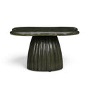 Addison 32" Green Concrete Indoor/Outdoor Coffee Table by TOV Furniture