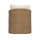 Axel Cream Boucle Outdoor Accent Chair