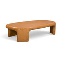 Benito 55" Concrete Indoor/Outdoor Coffee Table by TOV Furniture