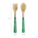 Jadite Resin Salad Serving Spoons by TOV Furniture, view 5