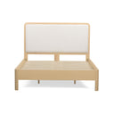 Rafaelle Natural Solid Ash Queen Bed