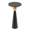 Tara Stone Side Table by TOV Furniture, view 6