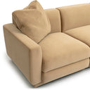 Perry Tan Modular Sofa (96"-124") by TOV Furniture, view 3