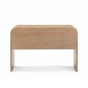 Moonrise 48" Natural Ash 2-Drawer Desk by TOV Furniture, view 5
