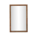 Cheyanne 29"X44" Carved Solid Wood Rectangular Wall Mirror