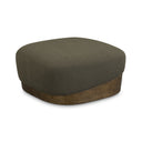 Domina Kale Green Boucle Ottoman