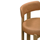 Odessa 33" Saddle Brown Performance Dining Chair by TOV Furniture, view 6