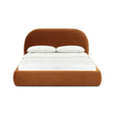 Bara Honey Performance Velvet Bed by TOV Furniture, view 2