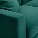 Perry 4-Piece Deep Green Modular Sectional by TOV Furniture, view 3