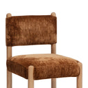 Bruno Thick Performance Chenille Straight Back Dining Chair by TOV Furniture, view 4