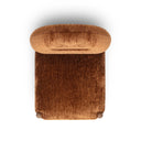 Bruno Thick Performance Chenille Arched Back Dining Chair by TOV Furniture, view 7