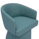 Kristen Sea Foam Green Rolling Desk Chair by TOV Furniture, view 4
