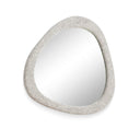 Klaryss 32"X25" Neutral Floral Jacquard Wall Mirror by TOV Furniture, view 2