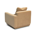 Perry Tan Modular Corner Chair by TOV Furniture, view 9