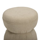 Tomlin Ruched Performance Fabric Game Ottoman