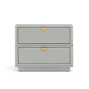 Julieta 28" 2-Drawer Nightstand by TOV Furniture, view 12